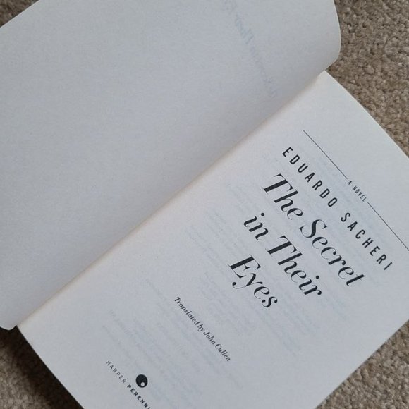 4/$20 The Secret In Their‎ Eyes by Eduardo Sacheri - Paperback - Picture 2 of 5